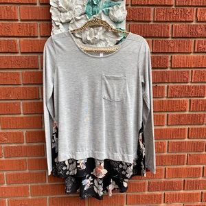 Xhilaration Long Sleeve Blouse